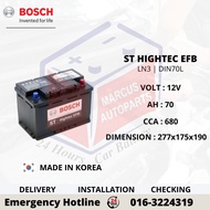 BOSCH ST HIGHTEC EFB LN3 | DIN70L CAR BATTERY