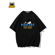 Pancoat Summer Casual All-Match Couple Loose t-Shirt American High Street Street Wear Cartoon Short Sleeve