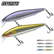 SKYBAITS 1Piece Long Cast Sinking Minnow Lure 5g/7g/10g/14g 3D Eyes Gravity Balance System Hard Bait