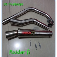 Daeng Sai4 pipe for RAIDER Fi /carb (stainless)