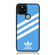 Casing Case Google Pixel 8 7A 7 6 6A 5 5A 4 4A 3 3A 2 Pro XL 4G 5G Adidas Samba Light BlueThree Stri