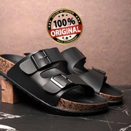 sendal carvil pria sandal Carvil termurah sandal kulit pria trendy sandal carvil slop terbaru termur