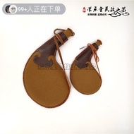Leather Liner Wine Stage Pure Handmade Pouch Leather Bag Wine Set Feature Props Style Wine Flask Inn