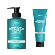 Kundal Refreshing Anti-Dandruff Shampoo Soapy Musk 500ml/Conditioner 240ml