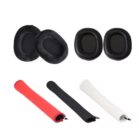 Replacement Earpads Head Beam For Audio-Technica ATH M50 M50S M50X M40 M40X Headphone Ear Pads Headb