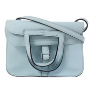 HERMES Swift皮革Mini Halzan銀扣手挽肩背兩用袋