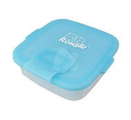 柔仕 Roaze 矽膠抽取盒 + 乾濕兩用布巾(20片)果凍藍