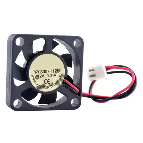 Y-Y 3007H12S 3cm 30mm fan 30x30x7mm DC12V 0.04A Ultra-Quiet Cooling Fan for Raspberry Pi Small Devic