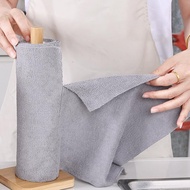 Tear-off Wipes Large Thick Weekly Disposable Non Woven Towel Kitchen Dish Cloth Roll C8g9