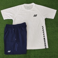 Dryfit Casual Suit yyyy V4 WHITE Navy pants Dryfit Sports material