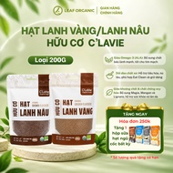 C'LaVie organic yellow and brown flax seeds 200g