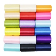 ( 20 meters) 3 inci (75mm) Satin Tunggal Satin Ribbon Webbing Hiasan Reben Krismas Hadiah