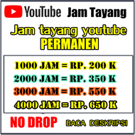 View 4000 Jam Tayang Youtube Permanen