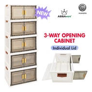 ABBAware 1 Layer Large Capacity 2 Door Storage Cabinet / Twin Door Foldable Storage Box