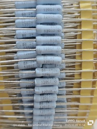 Dijual per 10pcs resistor panasonic ukuran 120ohm  2watt