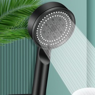 shower+head shower rain set head shower shower set Bathroom Simple Black Pressurized Shower Head Set