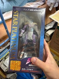 全新 Super Action Statue Medicos 超像可動 Jojo s Bizarre Adventure Jojo 的奇妙冒險 Star Platinum 白金之星 Action Fi