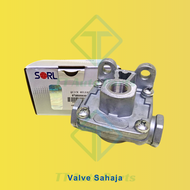 1602-HD Bunyi Brek Anak Gajah Anak Kubar Universal Quick Release Valve 3/8-SORL Brake Injap Treler P