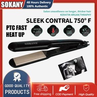 Sokany hair straightener Professional Edition Electric Fast heat Hair Iron Ceramic hair iron