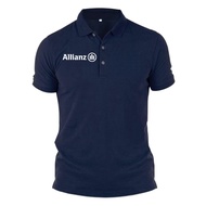 Baju Classic T Shirt Allianz Insurance Company  POLO shirt  100%Cotton Polo shirt Premium Unisex sho