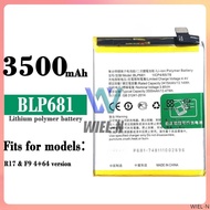 Battery BLP681 For Oppo R17 F9 Battery Replacement