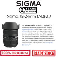 Sigma 12-24mm AF F/4.5-5.6 EX DG HSM for nikon canon sigma
