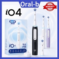 Oral-B iO4 Rechargeable Smart Electric Toothbrush Smart Pressure Sensor 4 Cleaning Modes