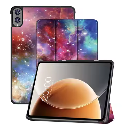 Case for Teclast T65(13.4 inch) Android 16(2025-2026) Tablets tri-fold Smart Protective case,PU Leat