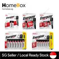 [Homebox] 🪫 ENERGIZER 🇸🇬 [BUNDLE OF 8/12] AA/AAA/9V MAX BATTERY Blister Pack | Alkaline Batteries