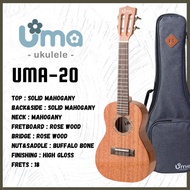 UMA UKULELE  FULL SOLID MAHOGANY GLOSS UMA UK-20ST