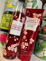 現貨包郵❤️BBW Japanese Cherry Blossom Fine Fragrance Mist+ Body Cream ❤️Best seller ❤️Brand new~ full si