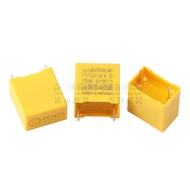 10pcs X2 Safety Capacitor 275V 474K Pitch 10mm Cut Feet Short Feet 0.47 UF 275VAC 470NF P10
