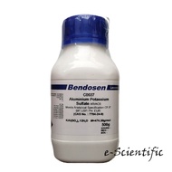 Aluminium Potassium Sulfate 12H2O AR, 500g, BENDOSEN