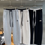 GC5F A1o* Autumn Winter Men's Fashion Straight-Leg Pants with Color Block Letter Embroidery Casual V