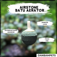 Batu aerator bulat gelembung udara aquarium / Airstone gelembung udara aerator aquarium