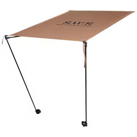 Moon Chair Sunshade UV Protection Lounge Chair Sunshade Waterproof Outdoor Moon Chair Awning for Hel