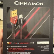 $400 1.5m AudioQuest Cinnamon USB 2.0 to Lighting