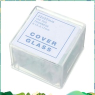 100pcs Transparent Slides Coverslips Coverslides 22x22mm For Microscope