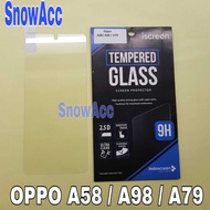 Anti-Scratch Iscreen for OPPO A58 / A98 / A79 Tempered Glass