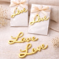 Bottle Opener Stainless Love Wedding Souvenir Bottle Opener Love CS-107