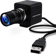 ELP 5 Megapixel Zoom Web Camera with Variable 5-50 mm Manual Lens, 1944P Aptina MI5100 Webcam for Wi