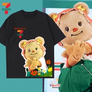 2025 เสื้อน้องหมีเนย หมีเนย 7 11 Seven Eleven x Butterbear T-Shirt ผ้าCotton 100% ใส่สบาย ไม่หด ไม่