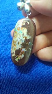 天然蛋白石原石吊墜 歐泊 OPAL