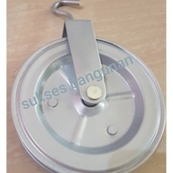 Well hoist well pulley