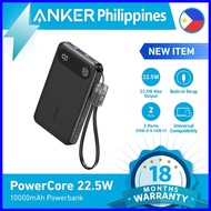 ◈ ◙ ✧ Anker Powercore 10,000Mah 22.5W IQ USB-C Port Powerbank Portable charging computer