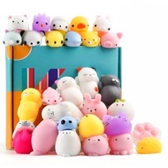 【Buy 10 Get 1 Limitted Time!】Cute Animal Squishy Soft Toy Antistress Pop It Slow Rising Relief Toys Fidget Toys Relax Pressure Gift Ball Abreact Sticky