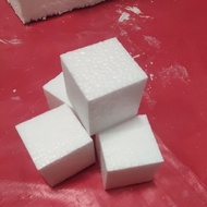 Styrofoam foam box 7x7x7cm
