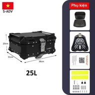 Thùng nhôm xe máy 25L S-ADV Aluminum topbox SADV