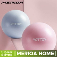 MER Yoga Ball Small Ball Pilates Training Pelvic Floor Muscle Fitness Core Yoga Equipment Exercise E