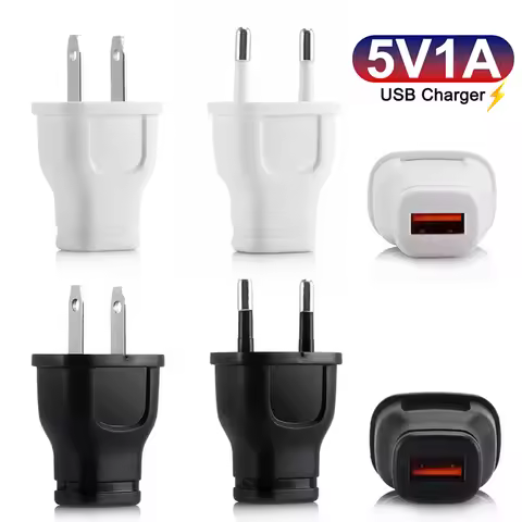 Mobile Phone Chargers 5V 1A USB Charger Mini Power Adapter Travel Wall Charger For iPhone 12 13 14 1